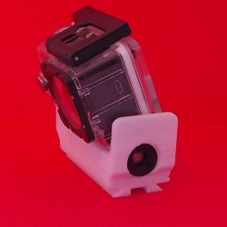 support boitier gopro H5 H7...